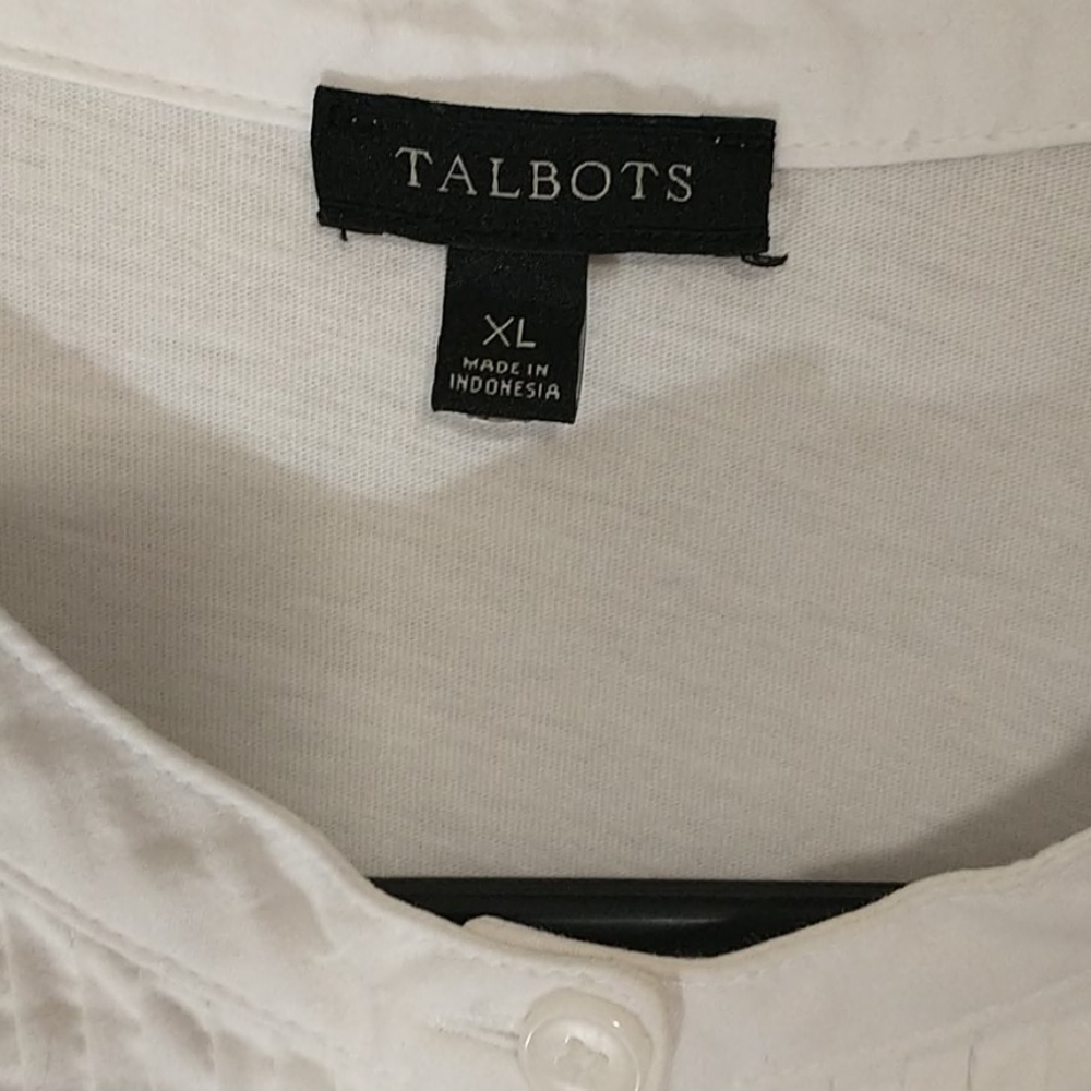 Talbot's white tpp - Picture 9 of 9